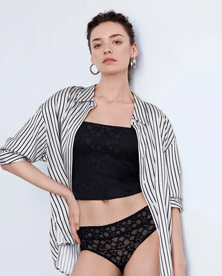 Aimer Flat Lace Applique Bra