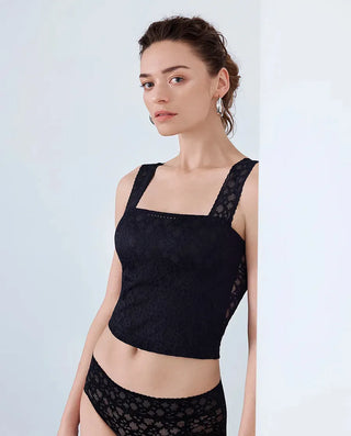 Aimer Flat Lace Applique Bra