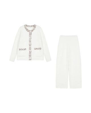 Aimer Keep Warm Long Sleeve Pajama Set