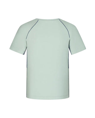AIMER KIDS Light Stretch Short  Sleeve Top