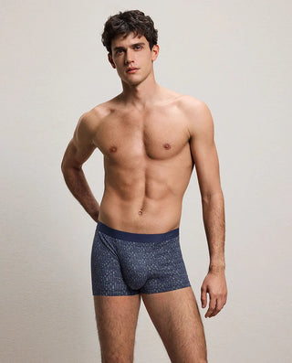 Aimer Men Fashion Jacquard  Trunks