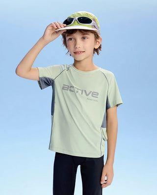 AIMER Light Stretch Short  Sleeve Top