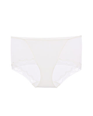 Aimer Seamless Mid-Waist Lace Boyshorts