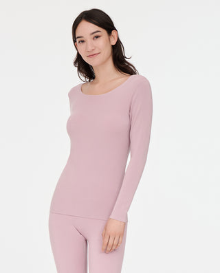 Aimer Long-Sleeve Seamless Thermal Underwear