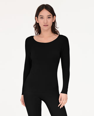 Aimer Long-Sleeve Seamless Thermal Underwear