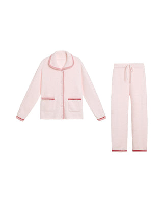 Aimer Long-Sleeve Classic Pajamas Set