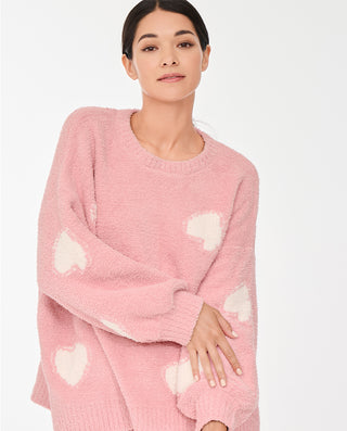 Aimer Long Sleeve Print Pajamas Set