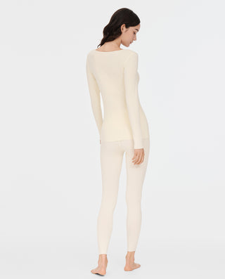 Aimer Milk Single-layer Thermal Trousers