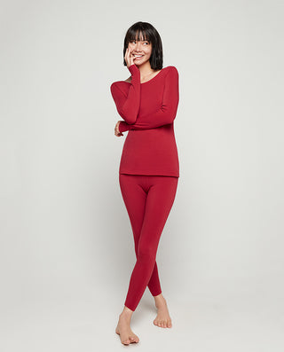 Aimer Milk Single-layer Thermal Trousers