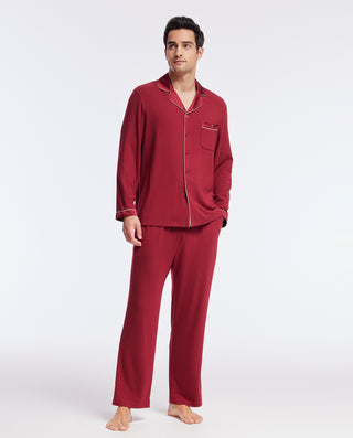 Aimer Men Red Sleep Trousers