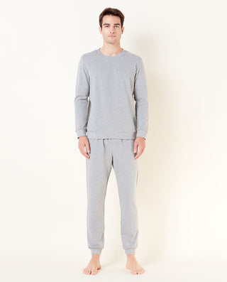 Aimer Men Long Sleeve Classic Pajamas Set