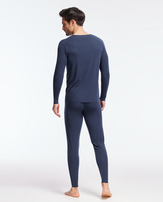 Aimer Men Modal  Seamless Thermal Underwear