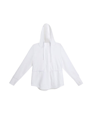 Aimer Long Sleeve Hooded Sports Coat