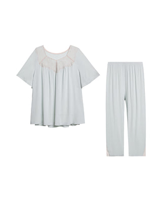 Aimer Long Chic Pajamas Set