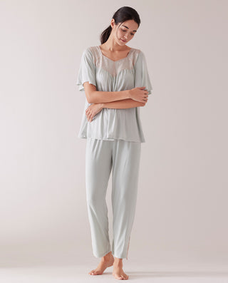 Aimer Long Chic Pajamas Set