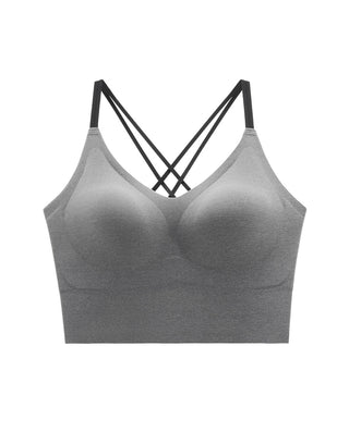 HUXI Wireless Corss-Back Bra